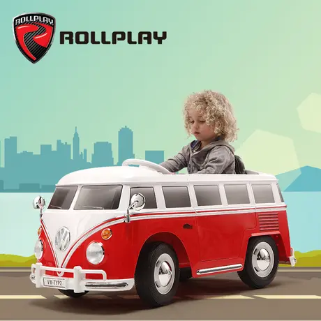 美国rollplay如雷儿童电动车四轮遥控可坐人婴儿小汽车宝宝玩具车图片