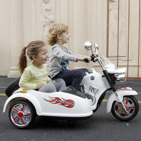 好来喜SX138儿童电动摩托车三轮可坐儿童电动车电瓶车童车宝宝车图片
