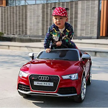 奥迪儿童电动车四轮可坐人宝宝童车小孩带遥控玩具汽车摇摆超大号图片