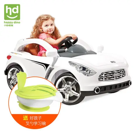 小龙哈彼儿童电动车LW898Q大型遥控宝宝四轮玩具汽车图片