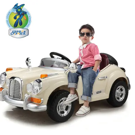 儿童电动车可坐人 玩具车 童车汽车贝瑞佳婴儿宝宝四轮遥控老爷车图片